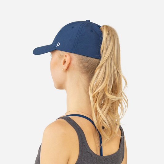 Delvau® Ponytail Cap Bleu Marine